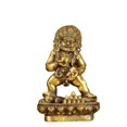 thumbnail image 4 of Adornos de Buda de latón amarillo, dios de la riqueza, tibetano, nepalí, negro, dios de la riqueza, estudio en casa, tienda, inauguración, 4 of 4