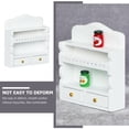 thumbnail image 5 of Simulation Shelf Wood Dollhouse Furniture Miniature Wooden Storage Shelves Accessories Decor Outdoor Micro Scene White, 5 of 6