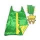 thumbnail image 4 of Disfraz de Halloween BLESIY Conjunto de Cosplay capa de dinosaurio verde y amarillo, 4 of 8