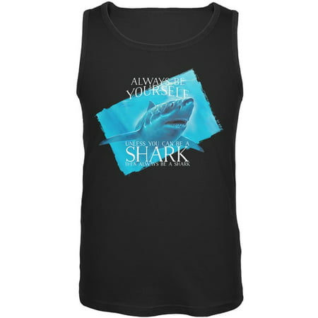 Always Be Yourself Shark Great White Mens Tank