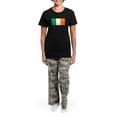 thumbnail image 4 of CafePress - Irish Pride Women's Dark Pajamas - Women's Short Sleeve Print T-Shirt and Pants Dark Cotton Pajama Set, 4 of 7