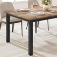 thumbnail image 5 of KOKEBREN 78.7 Inch Long Kitchen Table for 6-8, Dining Room Table for Kitchen Living Room, Large Rectangular Dinner Tables, Ding Tables with Sturdy Metal Frame(Only Table),Brown, 5 of 8