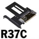 thumbnail image 1 of Tarjeta Elevadora PCIe 5.0 X16 de 512 Gbps A 4C+ Tarjeta Adaptadora de Protección para Pruebas de Expansión 4C+ Servidor EDSFF GEN5 Extensor 16x, 1 of 5