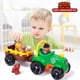 thumbnail image 3 of Tractor Toy Farm Truck con granjero y animales desmontables, de 1 a 3 años, 3 of 5