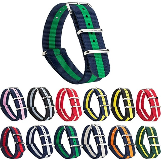 Bracelet NATO Premium Balistique Unisexe en Nylon 18 mm