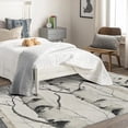 thumbnail image 4 of Brich Tree Rug - 4x6 Rug - Birch Rug - Brich Tree Area Rug - Forest Nature Plant Rugs - Black and White Carpet, 4 of 7