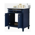 thumbnail image 6 of Legion Furniture 30" Contemporary MDF/Veneer Wood Sink Vanity Cabinet in Blue, 6 of 11
