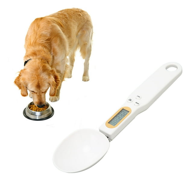 Báscula De Cuchara Digital, Función De Modo Multifunción Cuchara Medidora Electrónica De Alimentos Para Mascotas De Alta Precisión Para Cocina