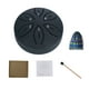 thumbnail image 2 of Fiudx Mini Tambor de Lluvia, Percusión de Lengüeta de Acero de 3 Pulgadas, Sonido Nítido, Diseño Ligero y Portátil, Material Robusto, Uso Multifuncional, Fácil de Usar, Incluye Bolsa de Almacenamient, 2 of 5