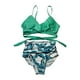 thumbnail image 3 of Conjuntos de bikinis para mujer con estilo Conjunto de bikini estampado sin mangas Traje de baño Push-Up Traje de baño acolchado Traje de baño Ropa de playa OAVQHLG3B Store lin121212, 3 of 3