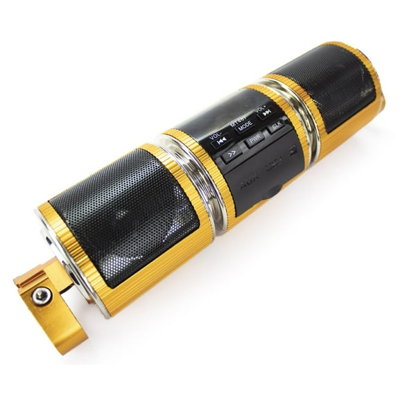 Bocina Mp3/fm Bluetooth Mt487 dorado