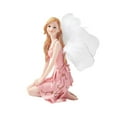thumbnail image 5 of Kuntesetty Angel Figurine Craft Creative Resin Sculpture for Desktop Bookshelf Entryway Style D, 5 of 9