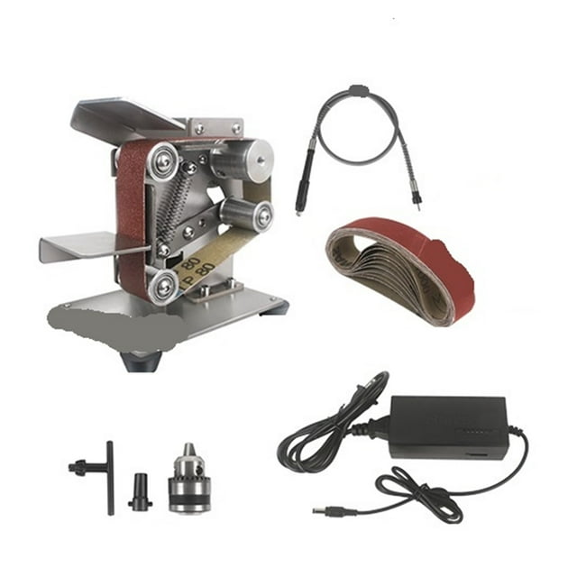 Belt Grinder,Mini Grinder Diy Belt Sander For Cutlery Electrical Band Grinding Machine Sharpening Machine Polish Tools ,Wide Use