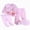 A085-Pink, variant on NOLDARES Newborn Layette Gift Set 5Piece Baby Boy Girl Clothes Bodysuits, Pants Essentials and Accessories Outfits(A085-Yellow)