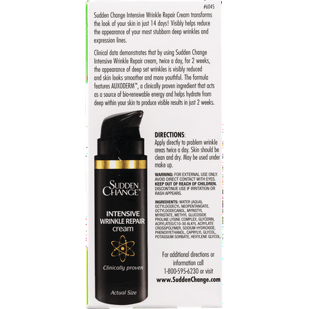Sudden Change Intensive Wrinkle Repair Cream, 0.5 FL OZ