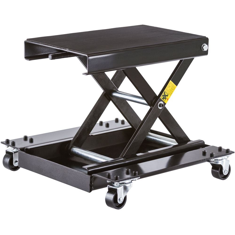 Black Widow Motorcycle Scissor Jack with Dolly