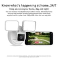 thumbnail image 6 of onn Outdoor Floodlight Camera Hardwired , 1080p HDR Video | with Google Home and Gemini – Search Video History, Event Descriptions, 6 of 17