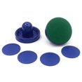 Kairuite 96mm Air Hockey Pushers Pucks Felt Pusher Mallet Goalies Air
