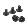 thumbnail image 1 of Unique Bargains Flanged Button Head Socket Cap Screws, 100 Pack M5x8mm 304 Stainless Steel Bolts, 1 of 5