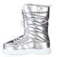 thumbnail image 4 of Womens Khombu Sasha Mid Calf Snow Boots - Silver, 4 of 6