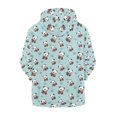 thumbnail image 6 of DISNIMO Panda Hoodie Girls Paw Print Zip Up Hoodie Girl Kid Hoodies Sweatshirts for Kids Hoodie Sweatshirt Sports Hoodies for Girls 8-10 Cute Animal Hoodie Jacket Boys Children Hooded Jackets, 6 of 7