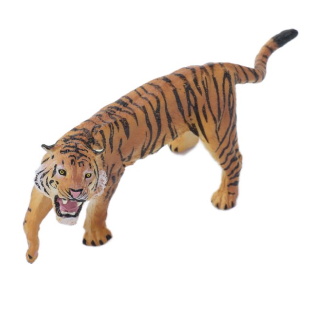 Modèle Animal Tiger, Figurine Tiger Légère Portable Figurine Tiger Jouets Tiger pour Garçons Performance Driven