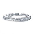 thumbnail image 2 of Kobelli Curved Diamond Wedding Band - 62261 Series - 9, 2 of 4