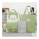 thumbnail image 2 of Set de 5 Mochilas y Bolsas Escolares Verde Claro Malubero Malu1273, 2 of 2