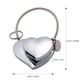 thumbnail image 2 of unbranded Llavero Plateado Con Corazones Doble Creativo Para Colgar Llaves Y, 2 of 8