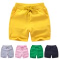 thumbnail image 4 of RUTAYY Toddler Child Boys Girls Casual Solid Color Shorts Summer Holiday Beach Pants Sport Shorts Trouser Stylish Pants, 4 of 4