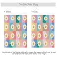 thumbnail image 4 of Yayeee Garden Flag 12"x18" Double Sided Outdoor Yard Lawn Holiday Decorations, Pink Checkered Daisy, 4 of 6