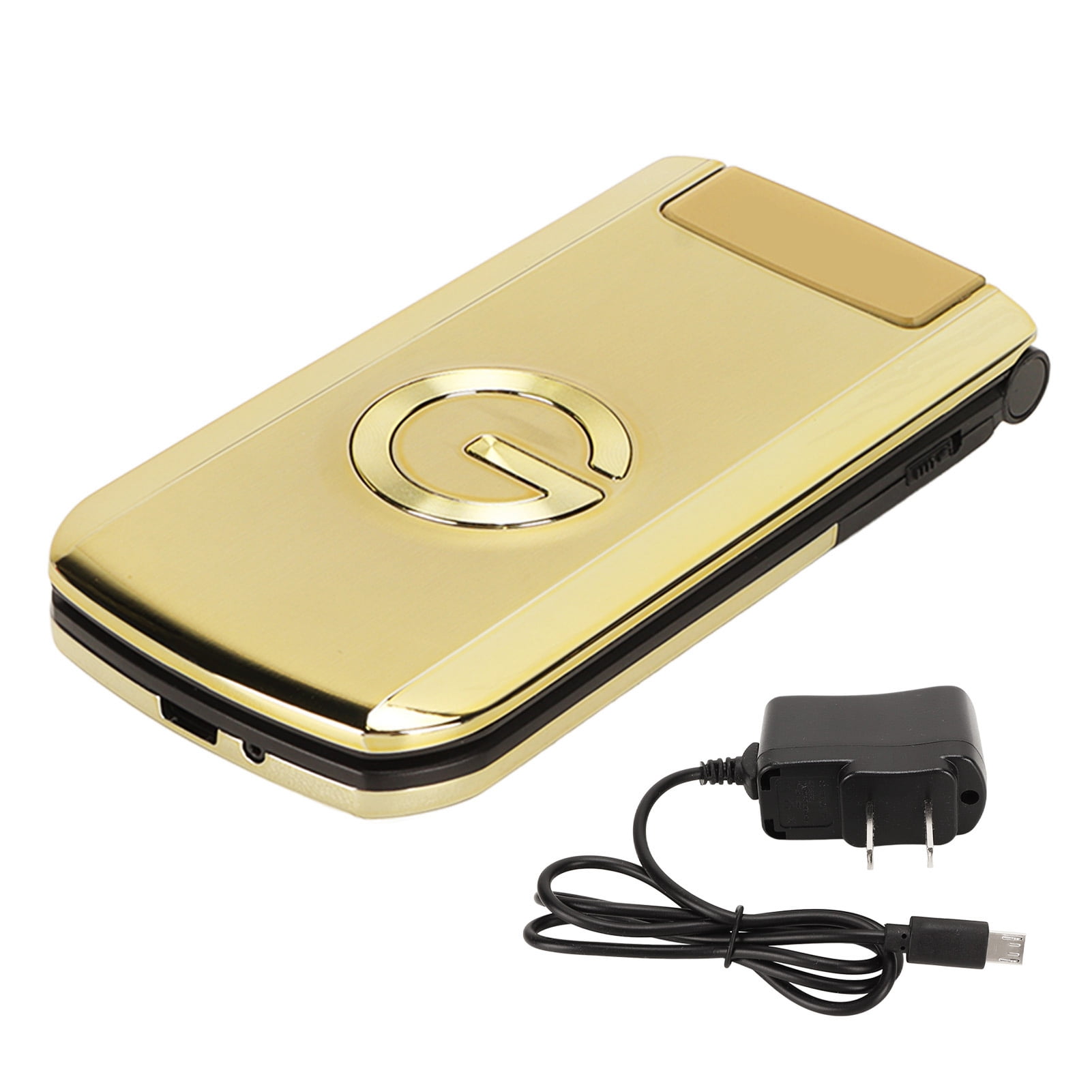 Senior Flip Phone, Gold Fast Dial Flip Cell Phone  For Elderly For Daily Life