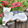 thumbnail image 7 of Sungmor Lovely Thinking Cat Garden Statue - Decorative Indoor Outdoor Landscaping Cat Statue Ornaments - Home Garden Yard Plant Stands Book Shelf Wall Rack Table Stairway Decoration, 7 of 7