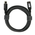 thumbnail image 1 of Cable de datos tipo C a tipo C, 240 W, PD3.1, carga rápida, transferencia para móvil, tableta, portátil, 150 cm, 1 of 14