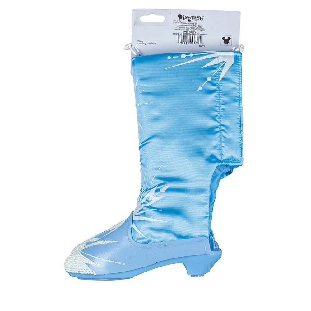 Disney Frozen 2 Elsa Boots Halloween Accessory for Children, Girls One Size, by Disguise