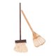thumbnail image 1 of Wooden Dollhouse Model Gardening Tools for Decor 2Pcs Miniature Rake Mop, 1 of 5