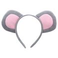 thumbnail image 1 of KAKOWELY Diadema con orejas de animal, diadema con orejas de ratón para cosplay, diadema para fiesta, disfraz de fiesta, 1 of 5
