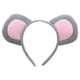 thumbnail image 1 of KAKOWELY Diadema con orejas de animal, diadema con orejas de ratón para cosplay, diadema para fiesta, disfraz de fiesta, 1 of 5