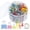 Multicolored, variant on 350 Pcs Paper Clips Assorted Sizes, Paperclips and Binderclips Office Supplies Set Paperclips Paper Clamps Rubber Bands Push Pins for Office and School Supplies