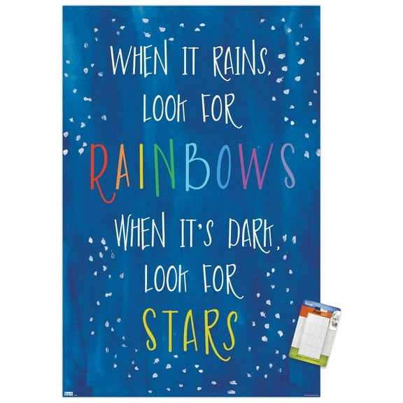 Erin Clark - Rain-Stars Wall Poster, 22.375" x 34"