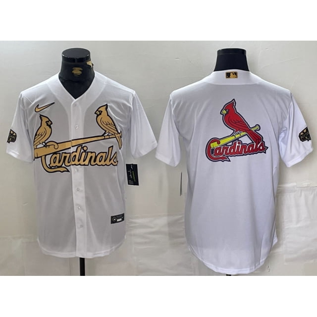 St.Louis Cardinals Baseball Jersey Men'S Embroidered Fan Edition