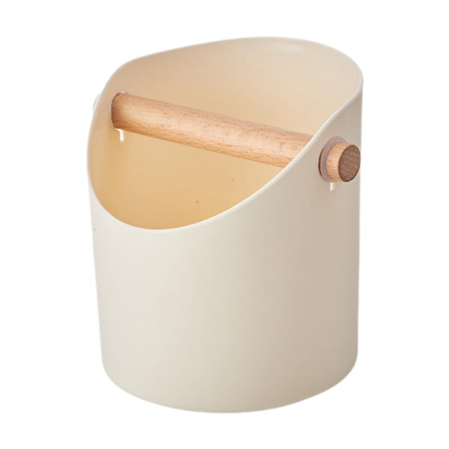 Cubo de almacenamiento para accesorios de máquina de espresso Coffee Knock Box para cafetería de oficina