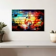 thumbnail image 2 of Elephant Stock Abstract Music Grunge Wall Art - Horizontal Canvas Wall Art - Living Room Wall Decor - Music Canvas - Black And Beige Decor - 12" x 8", 2 of 8