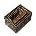 thumbnail image 7 of happimess Hayden Bohemian Cottage Hand-Woven Hyacinth Rectangular Nesting Baskets with Handles, Brown (Set of 3), BSK2012B-3SET, 7 of 7