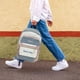 thumbnail image 5 of Backpack para colegio, deportivo, color blocking, para adolescentes, estudiante, computadora, resistente al agua, diurno viajero, ajustable, portátil, material de cuero, uso en casa, 5 of 7