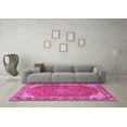 thumbnail image 3 of Ahgly Company Indoor Rectangle Persian Pink Traditional Area Rugs, 4' x 6', 3 of 4