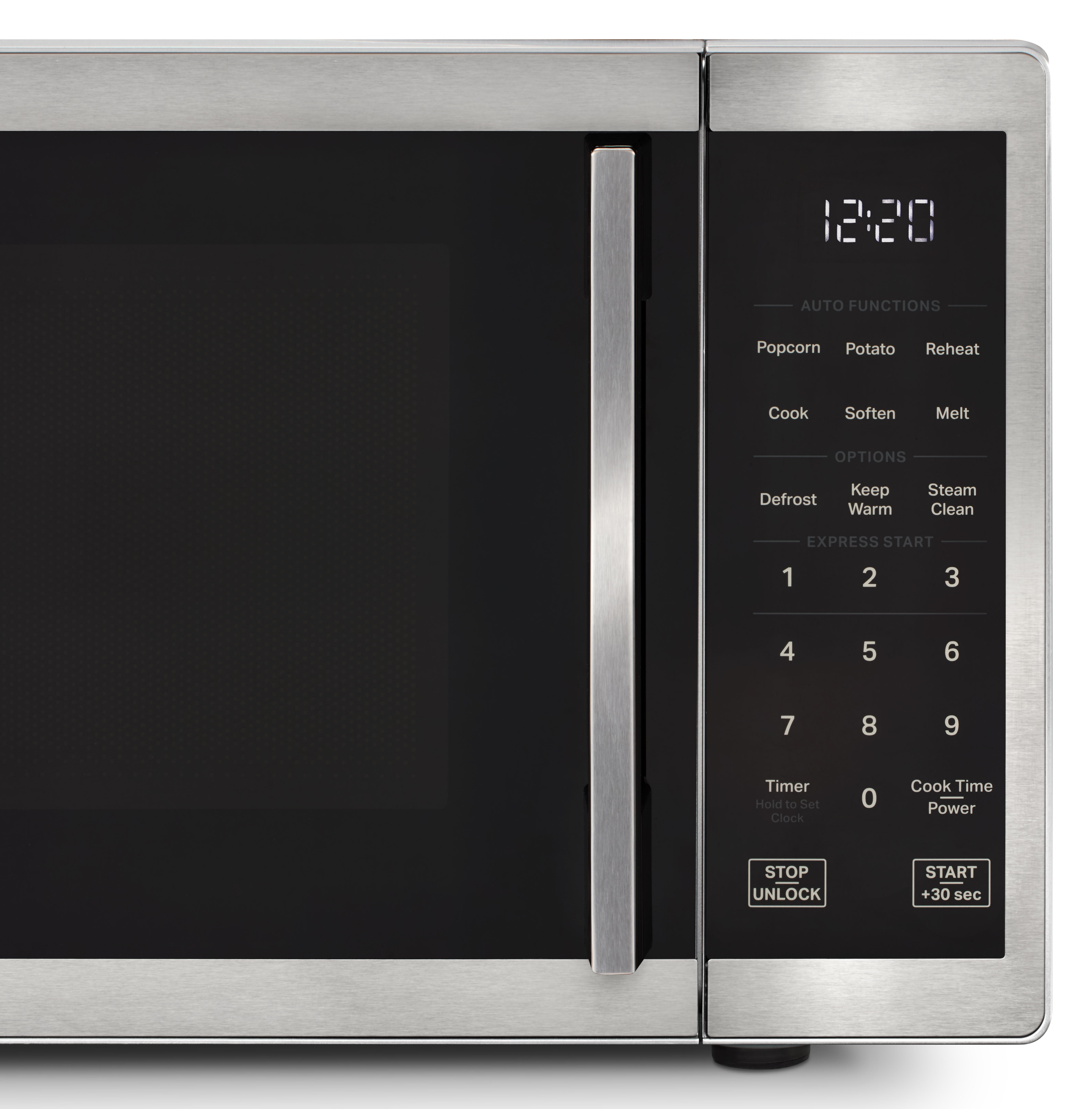 Whirlpool 0.9 cu. ft. Stainless Steel Countertop Microwave With Steam Clean - 900 Watt