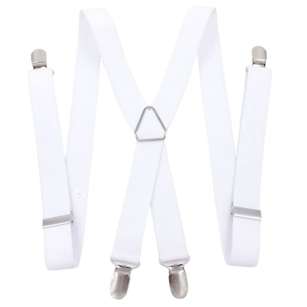 Correa para Pantalones Minnieouse con 4 Pinzas Blanco