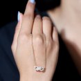 thumbnail image 5 of Rosec Jewels Lab Grown Diamond Infinity Necklace - Nature Inspired Vine Leaf Necklace for Anniversary - EF-VS Grade, 14K Yellow Gold, 5 of 7