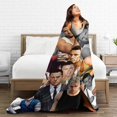 thumbnail image 5 of Blanket Channing Tatum Soft and Comfortable Wool Fleece Throw Blankets Gift for Home Decoration Sofa Office car Camping Yoga Travel Home Decoration Cozy Plush Beach, 5 of 5